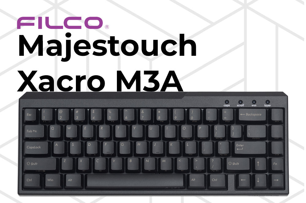 Ra mắt Filco Majestouch Xacro M3A - Phiên bản Filco lạ nhất mà bạn có thể thấy từ trước đến nay.