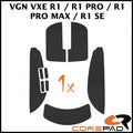 Bộ grip tape Corepad Soft Grips VGN VXE Dragonfly R1 / VGN VXE Dragonfly R1 PRO / VGN VXE Dragonfly R1 PRO MAX / VGN VXE Dragonfly R1 SE Wireless