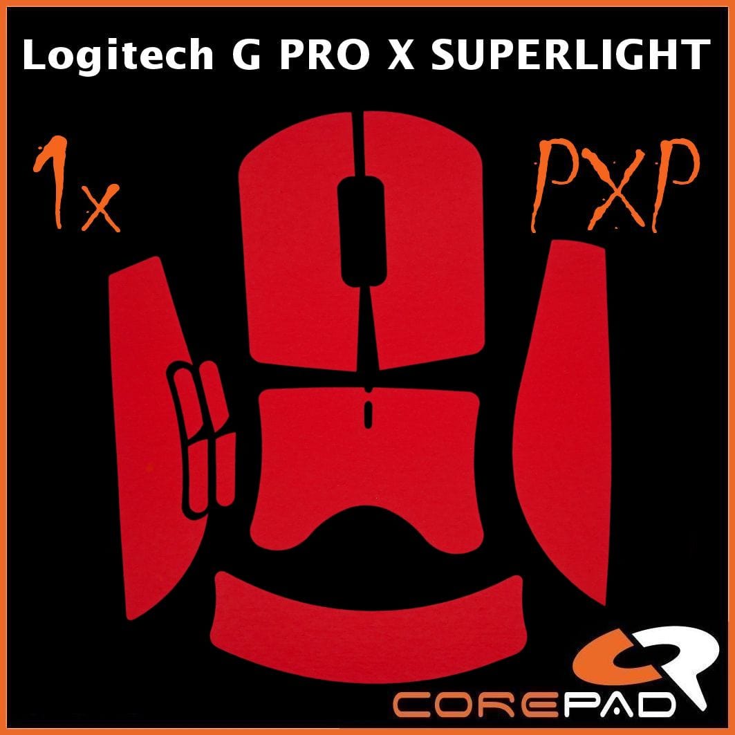 Bộ grip tape Corepad PXP Grips Logitech G PRO X SUPERLIGHT / Logitech G PRO X SUPERLIGHT 2