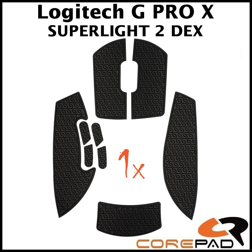 Bộ grip tape Corepad Soft Grips Logitech G PRO X SUPERLIGHT 2 DEX.