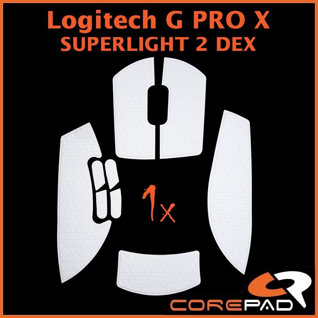 Bộ grip tape Corepad Soft Grips Logitech G PRO X SUPERLIGHT 2 DEX.