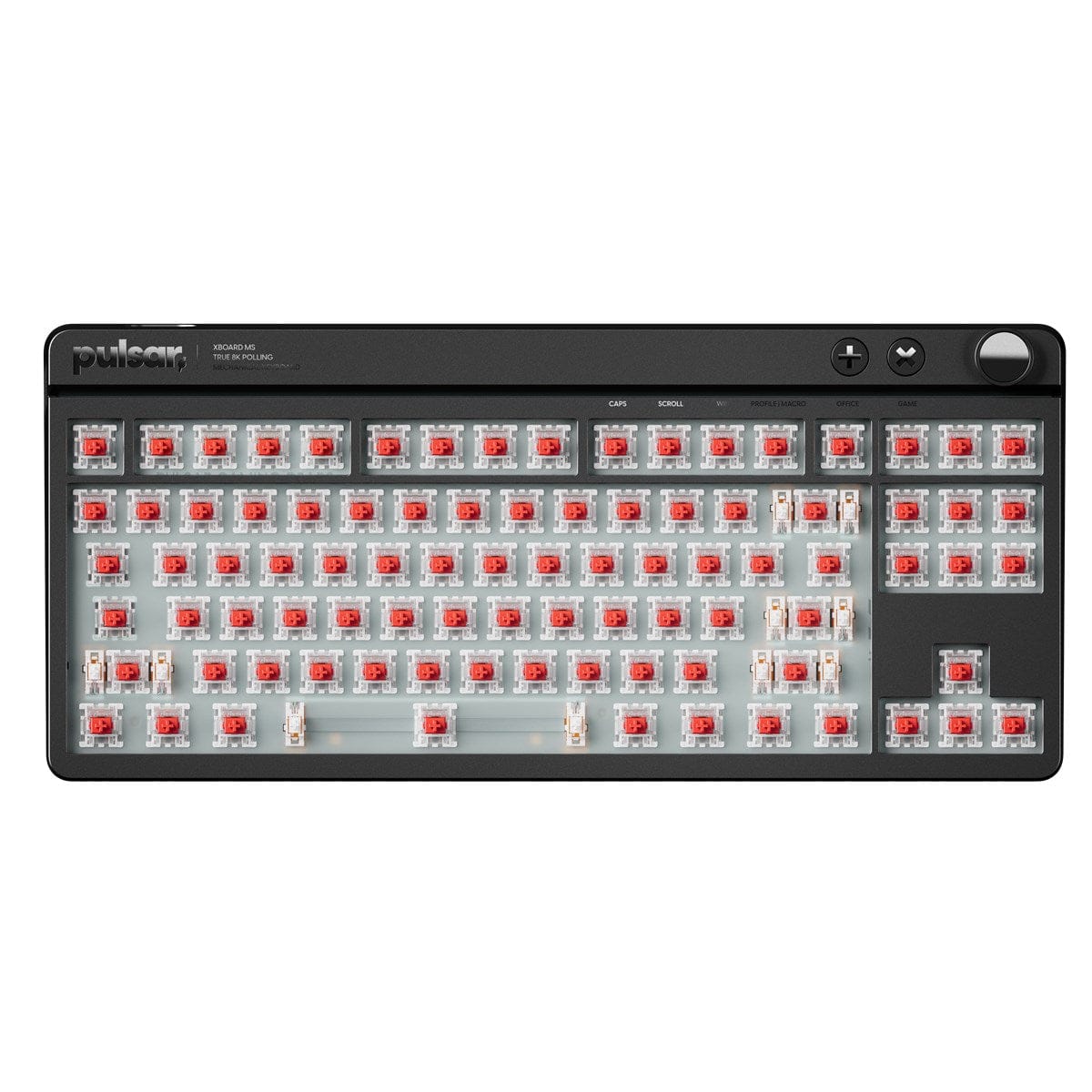 Bàn phím cơ Pulsar Xboard MS TKL ANSI - 8K Polling Rate