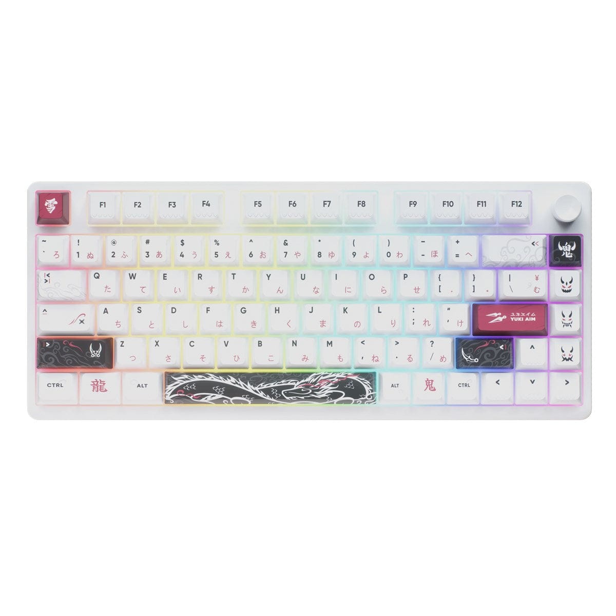 Bàn phím từ HE Yuki Aim x Arbiter - Oni 2.0 Keyboard - Hiragana (Limited Edition)