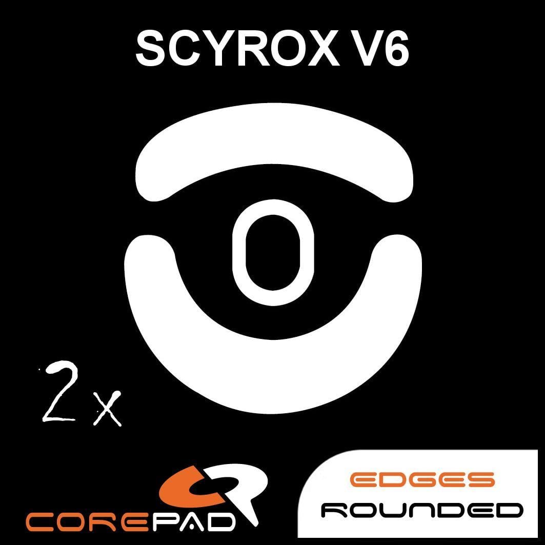 Feet chuột PTFE Corepad Skatez PRO Scyrox V6 Superlight 8K Wireless (2 bộ).