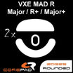 Feet chuột PTFE Corepad Skatez PRO VXE MAD R / VXE MAD R+ / VXE MAD Major / VXE MAD Major+ (2 bộ).