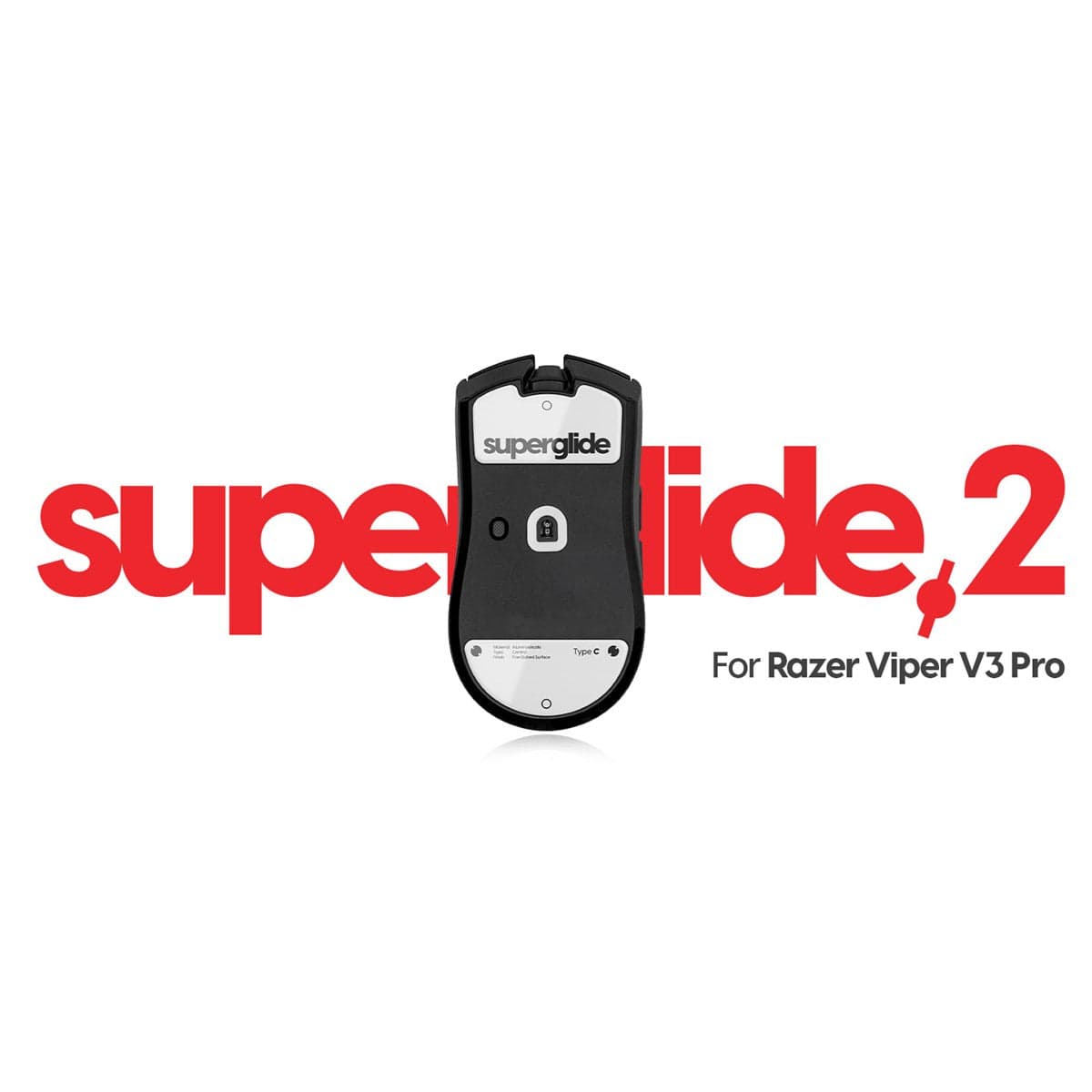 Feet chuột Pulsar Superglide 2 - Razer Viper V3 Pro (Type-C)