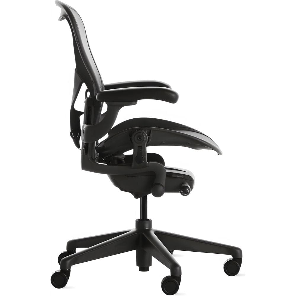 Ghế công thái học Herman Miller Aeron Remastered - Đen Graphite - Hàng xách tay