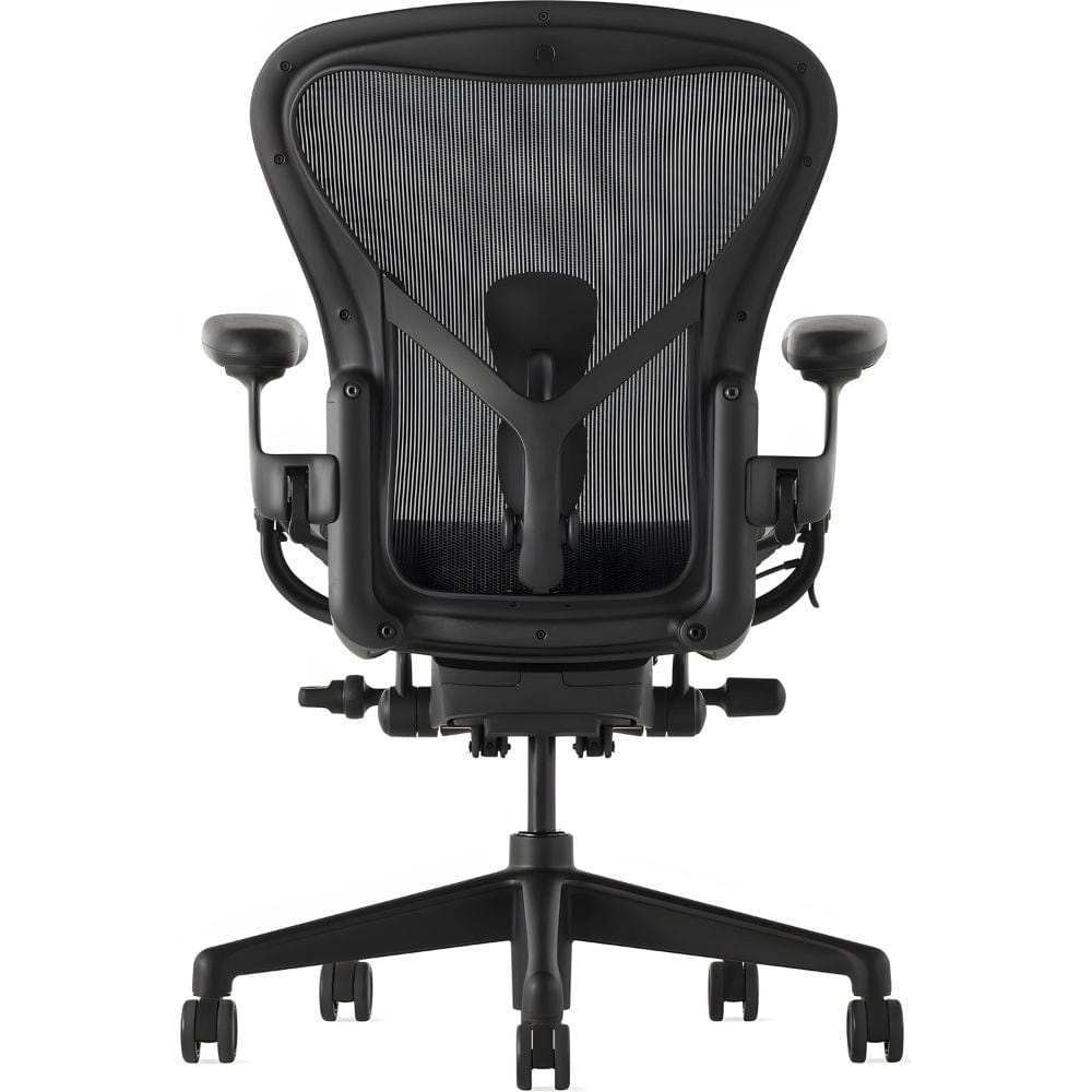 Ghế công thái học Herman Miller Aeron Remastered - Đen Onyx - Hàng xách tay