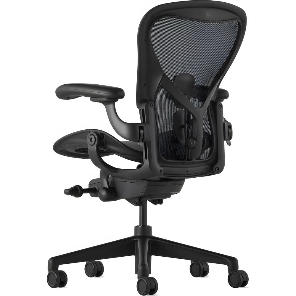 Ghế công thái học Herman Miller Aeron Remastered - Đen Onyx - Hàng xách tay