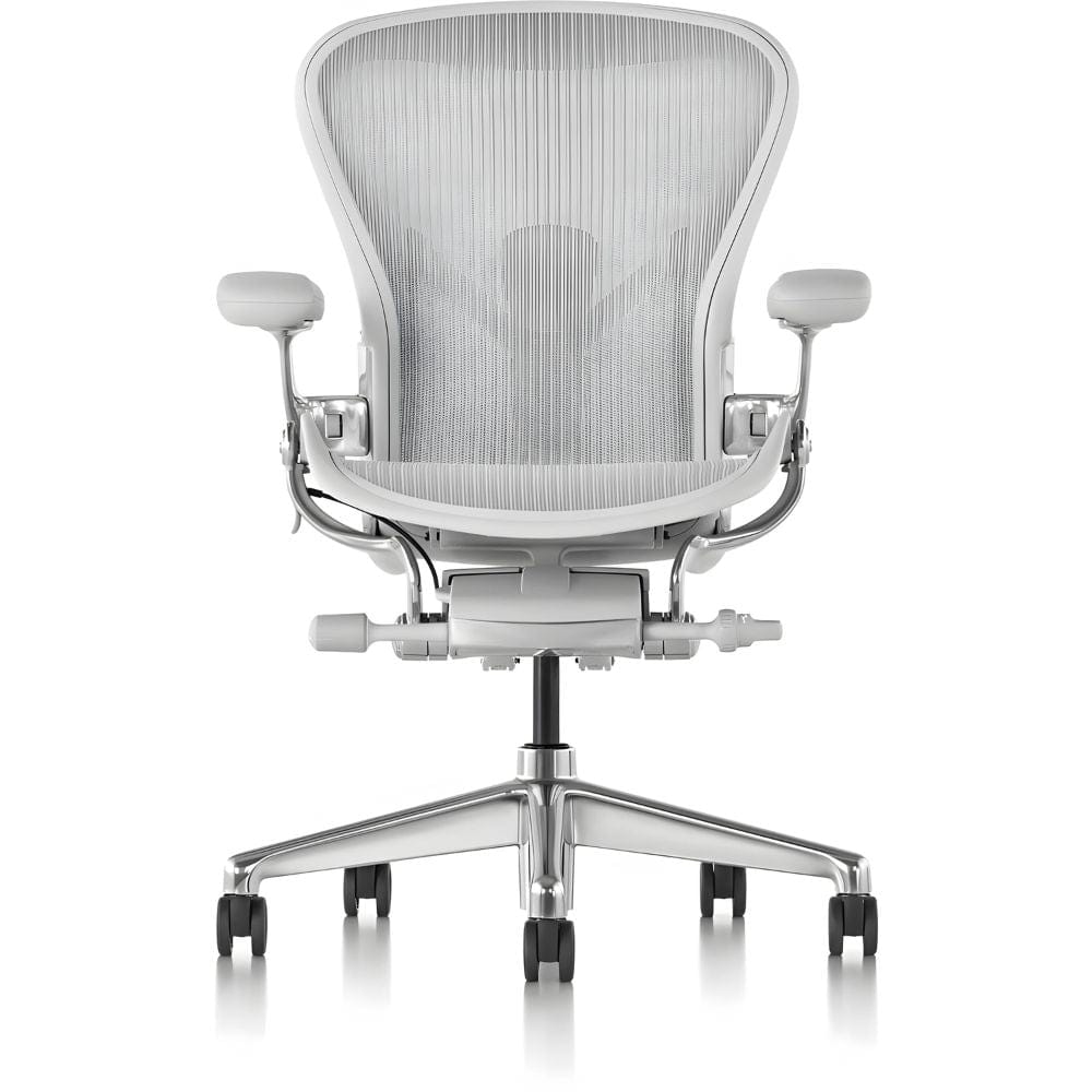 Ghế công thái học Herman Miller Aeron Remastered - Trắng Mineral - Hàng xách tay