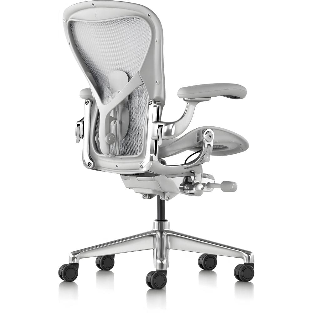 Ghế công thái học Herman Miller Aeron Remastered - Trắng Mineral - Hàng xách tay