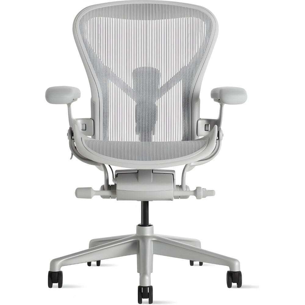 Ghế công thái học Herman Miller Aeron Remastered - Trắng Mineral - Hàng xách tay