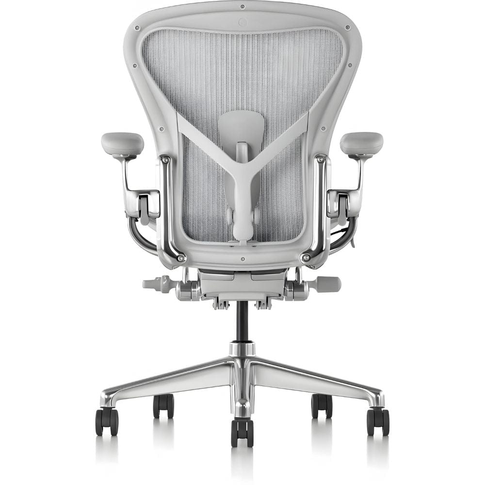 Ghế công thái học Herman Miller Aeron Remastered - Trắng Mineral - Hàng xách tay